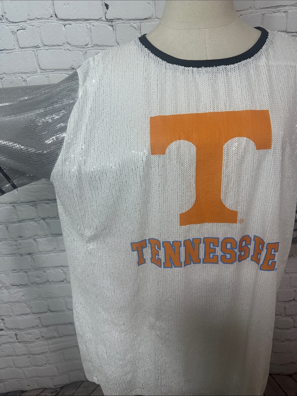 Gameday Couture Women’s Tennessee Volunteers Sequin Crewneck Dress - Picture 3 of 7